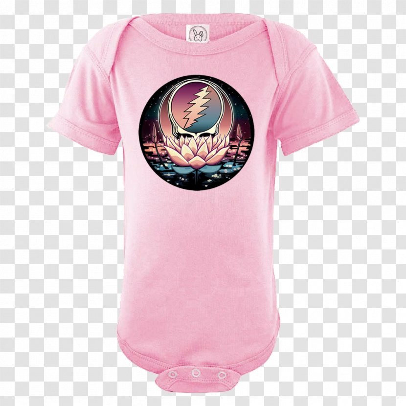 Baby & Toddler One-Pieces T-shirt Grateful Dead Steal Your Face One-piece Swimsuit - Infant Clothing - Pink Lotus Transparent PNG