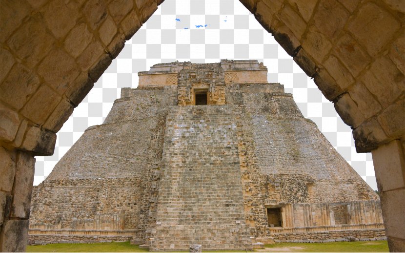 Pyramid Of The Magician Temple Warriors Chichen Itza Playa Del Carmen Tulum - Ancient Mayan Civilization Construction Transparent PNG