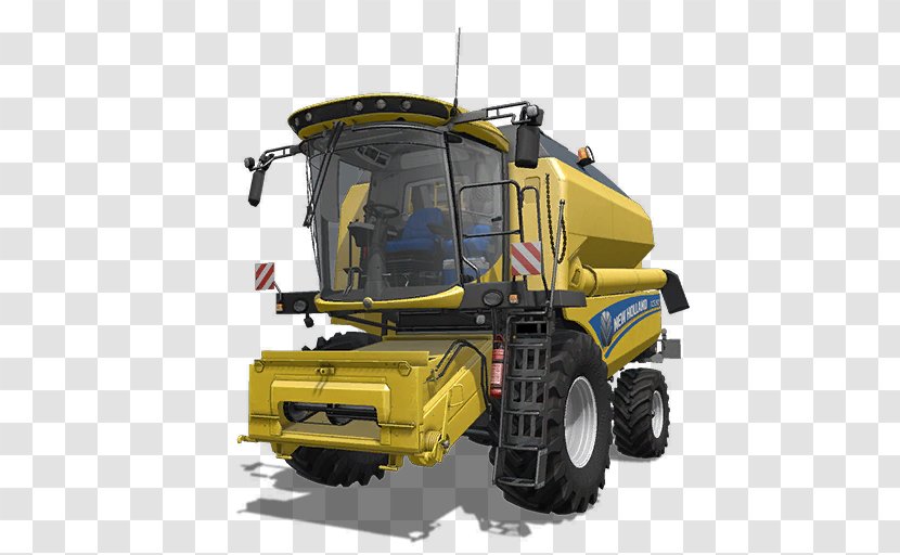Farming Simulator 17 18 Combine Harvester New Holland Agriculture Heavy Machinery - Simulation Transparent PNG