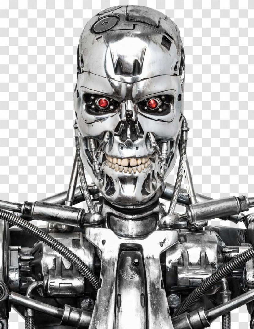 Hollywood Terminator Robot Film Endoskeleton - Robocop Transparent PNG
