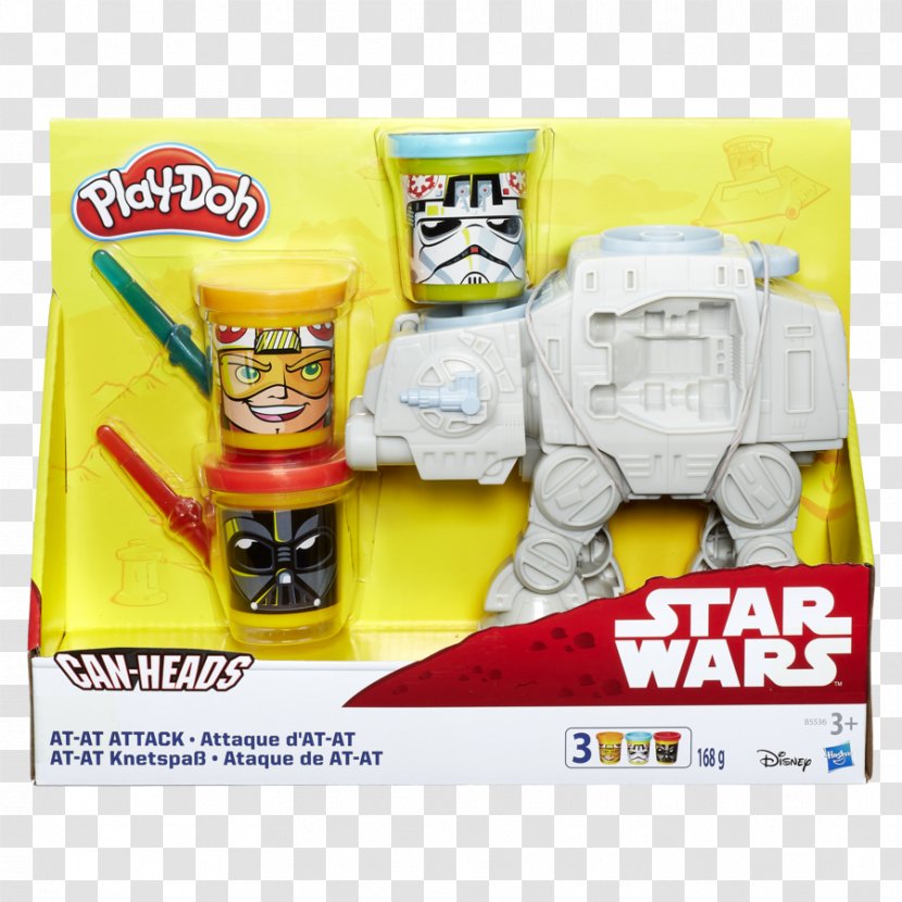 Play-Doh Luke Skywalker Battle Of Hoth Poe Dameron All Terrain Armored Transport - Yellow - Star Wars Transparent PNG