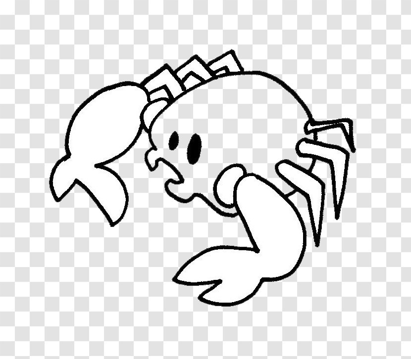 Drawing /m/02csf Mammal Clip Art - Heart - Crabe Transparent PNG