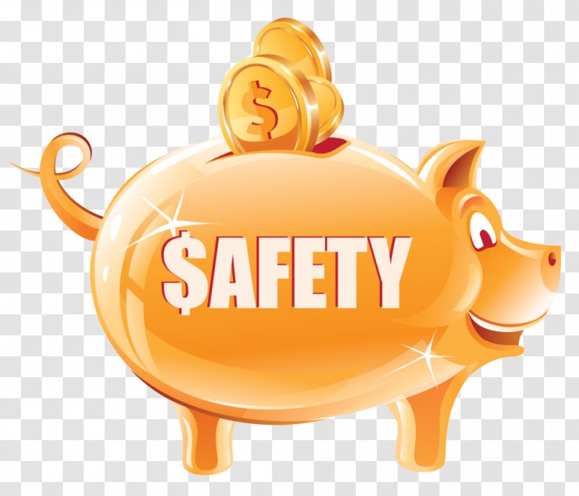 Piggy Bank Font - Safety And Health Transparent PNG
