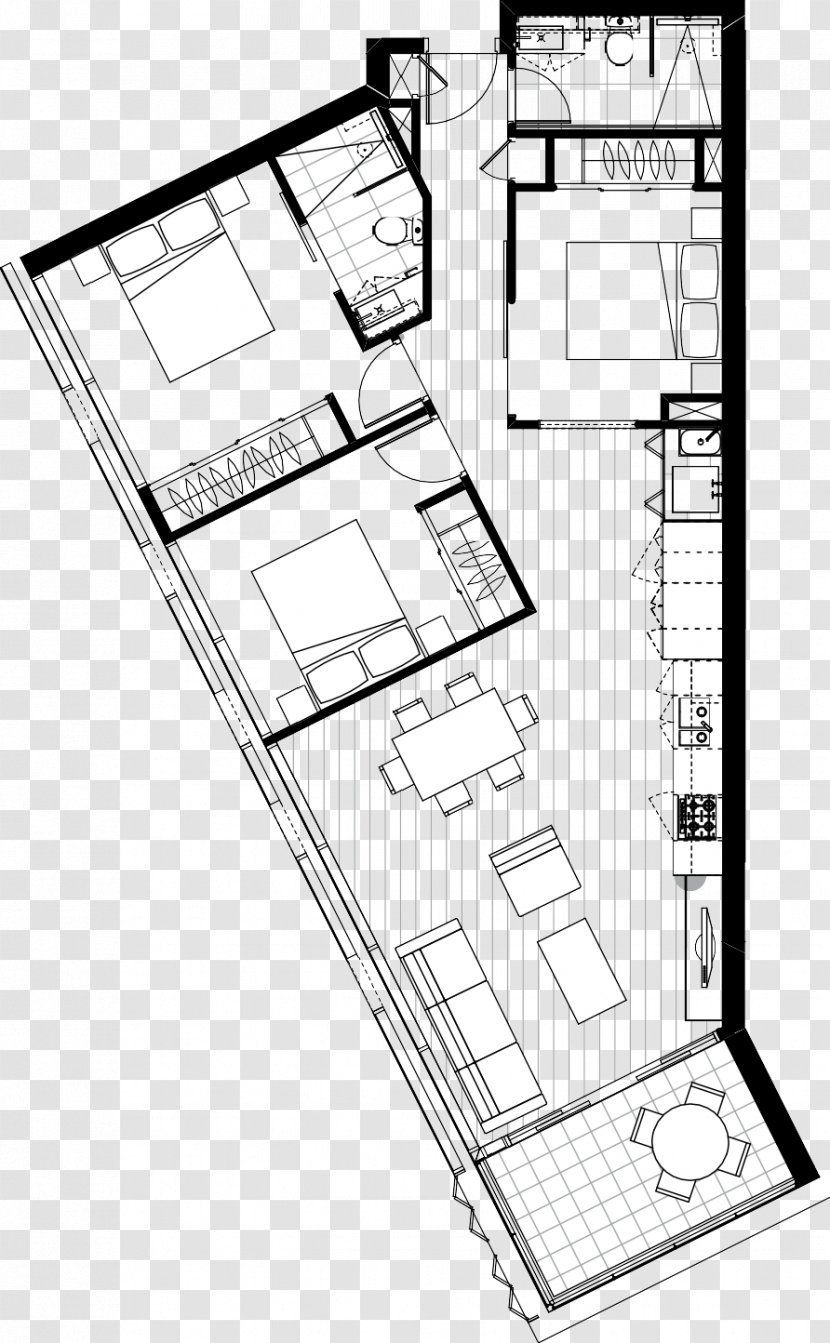 Teneriffe Floor Plan PropertyMash.com Apartment Technical Drawing - Punch In Before You Enter The Dormitory Building Transparent PNG