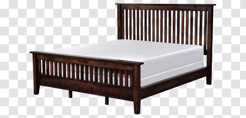 Bed Frame Mattress Wood Garden Furniture - Studio Couch - King Size Transparent PNG