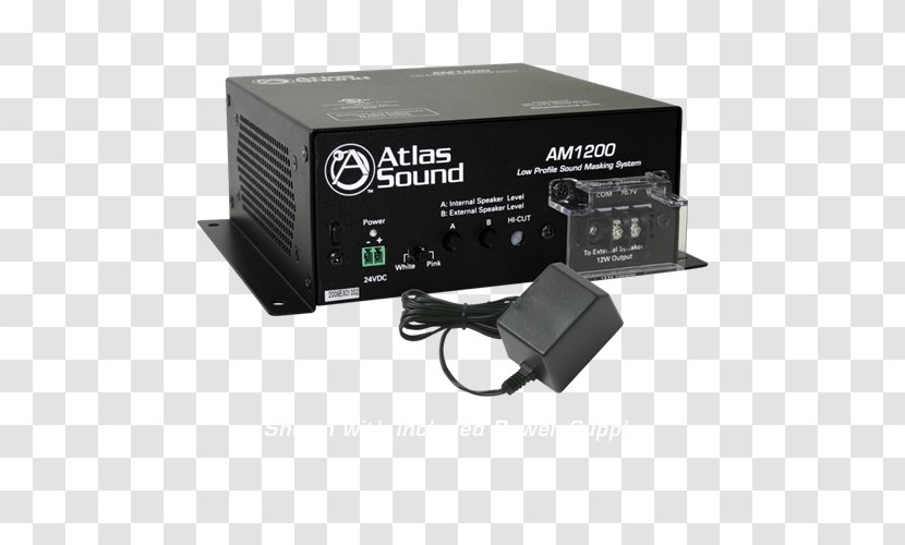 Atlas Sound Am1200 Low Profile Masking System Background Noise Machines Auditory Transparent PNG