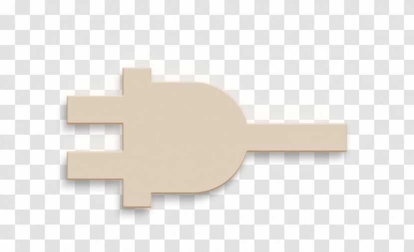 Connector Icon Electrical In - White - Atmosphere Animation Transparent PNG