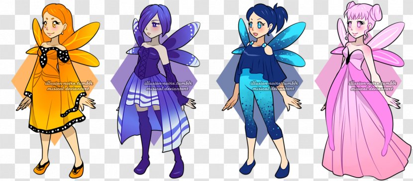 Costume Design Fairy Cartoon Figurine Transparent PNG