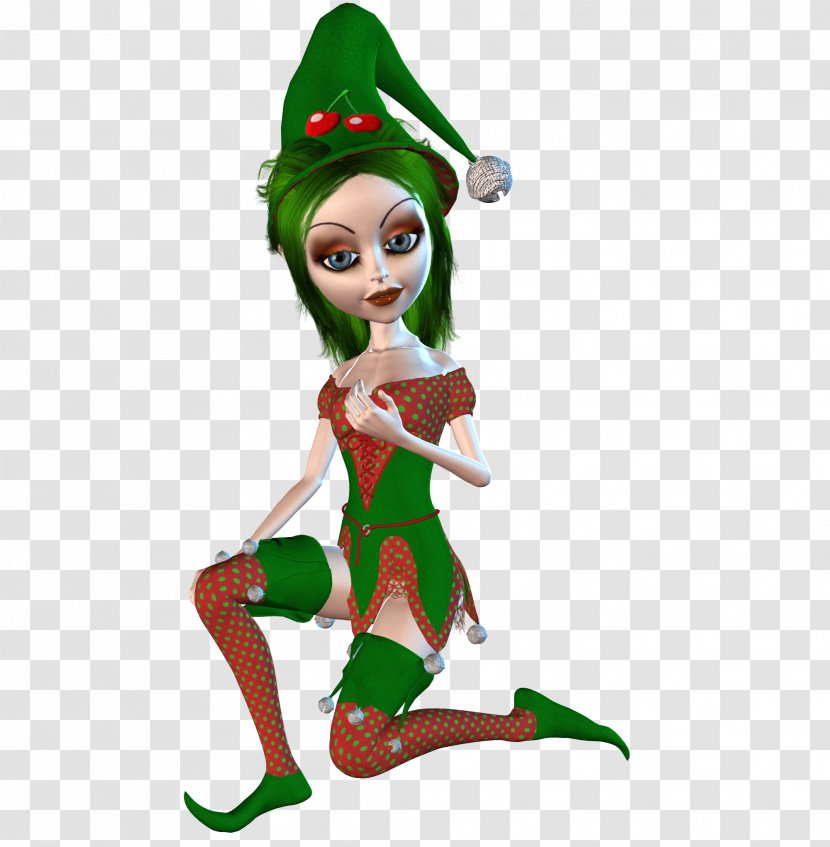 Christmas Elf Ornament Animated Cartoon Transparent PNG