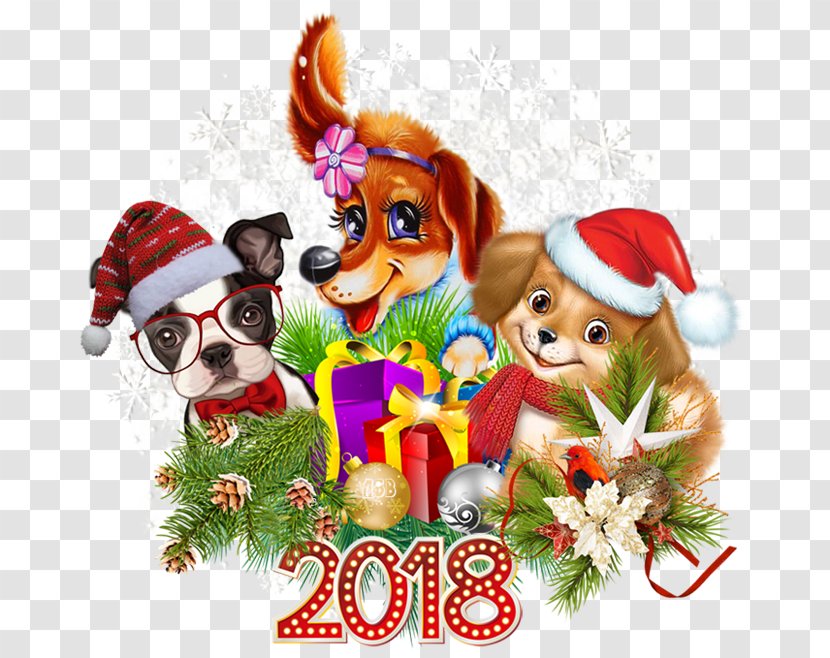 New Year Ded Moroz Holiday Christmas Day - Years Eve 2018 Transparent PNG