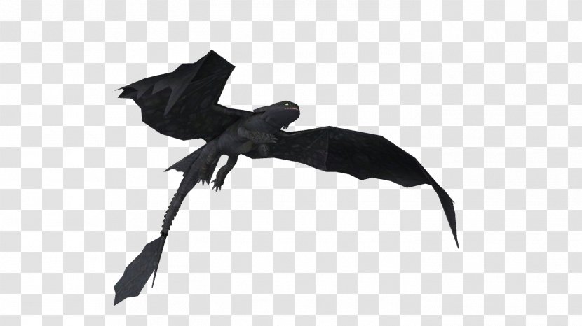 Toothless Dragon YouTube 3D Computer Graphics Rendering - Black Transparent PNG