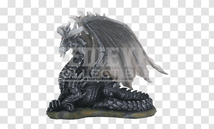 Statue Figurine Sculpture YouTube Dragon - Fantasy - Youtube Transparent PNG
