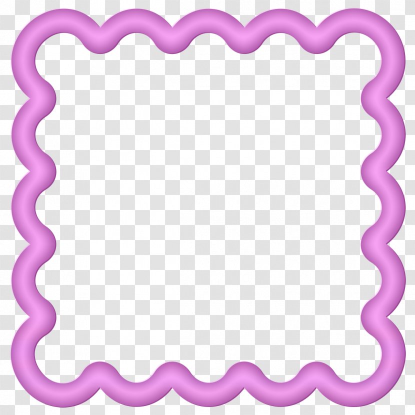 Paper Digital Scrapbooking Picture Frames - Craft - Pink Border Transparent PNG