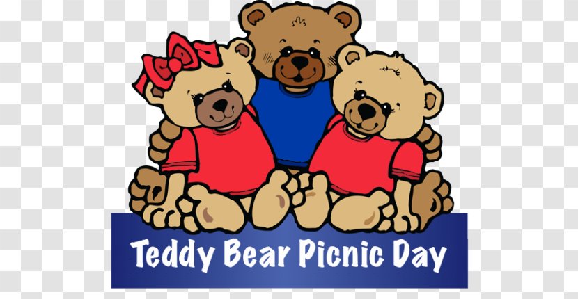 Teddy Bears' Picnic Stuffed Animals & Cuddly Toys Clip Art - Watercolor - Bear Transparent PNG