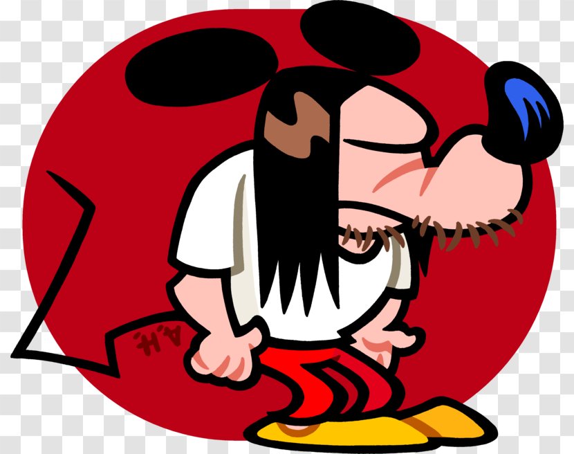 Mickey Mouse Minnie The Finger Clip Art - Deviantart - Flipping Bird Transparent PNG