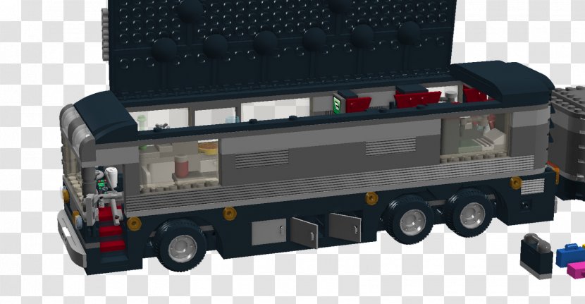Lego Rock Band Sleeper Bus Tour Service - Silhouette Transparent PNG