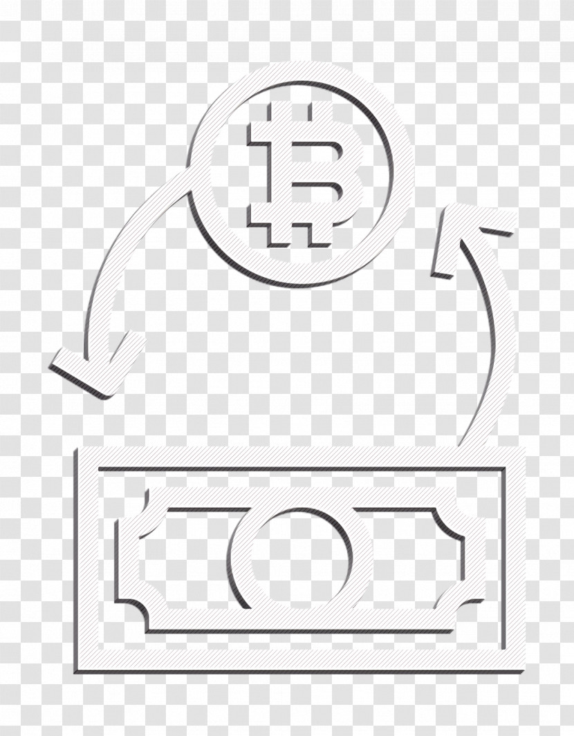 Exchange Icon Bitcoin Icon Transparent PNG