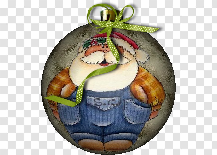 Santa Claus Gourd Christmas Ornament Day Transparent PNG