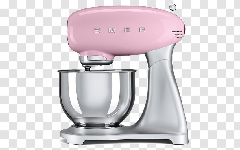 Mixer Blender Smeg SMF01EU Pastel - Kitchen Appliance - Stand Transparent PNG