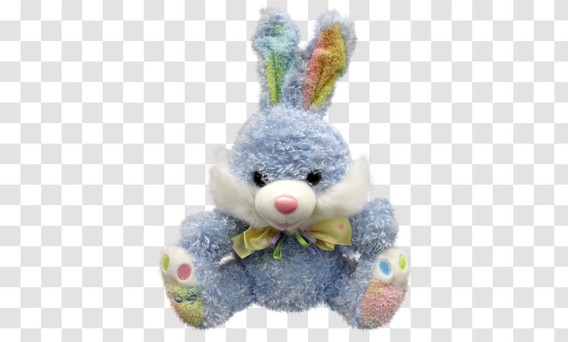 Easter Bunny Rabbit Stuffed Toy Doll Puppet - Watercolor - Puppets Transparent PNG
