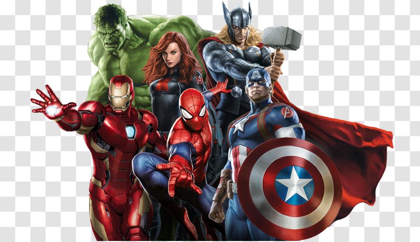 Captain America Spider-Man Marvel Studios Carol Danvers Hulk - Spiderman - Avengers Background Transparent PNG