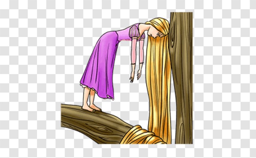 Rapunzel Japan Sticker Telegram Tangled Transparent PNG