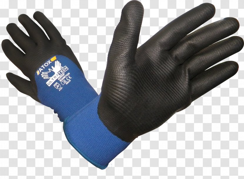 Glove Finger Nitrile Kevlar Nylon - Grip Transparent PNG