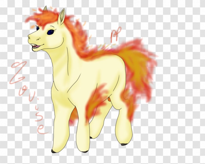 Mustang Pony Mammal Animal Mane - Hand-painted Panda Transparent PNG