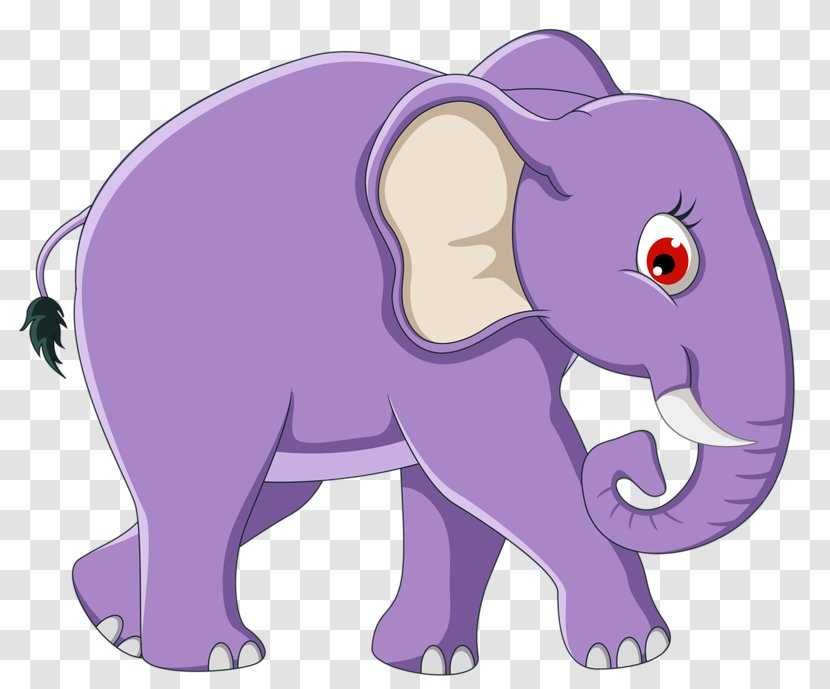 Cartoon Elephant Royalty-free Illustration - Indian - Cute Transparent PNG