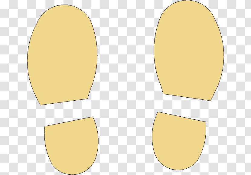 Line Material Angle - Human Footprint Transparent PNG