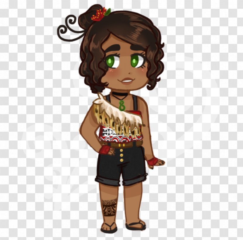 Brown Hair Figurine Cartoon - Doll Transparent PNG