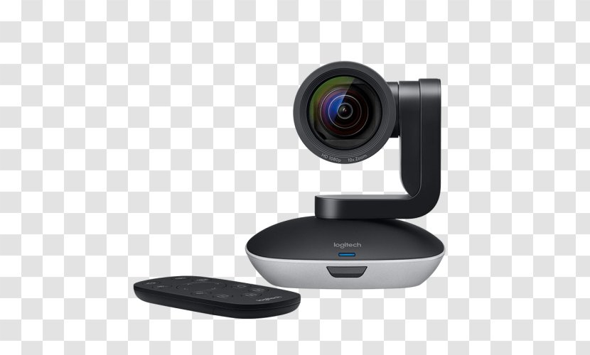 Pan–tilt–zoom Camera Full HD Webcam 1920 X 1080 Pix Logitech PTZ Pro Stand 1080p 960-001021 - Zoom Lens Transparent PNG