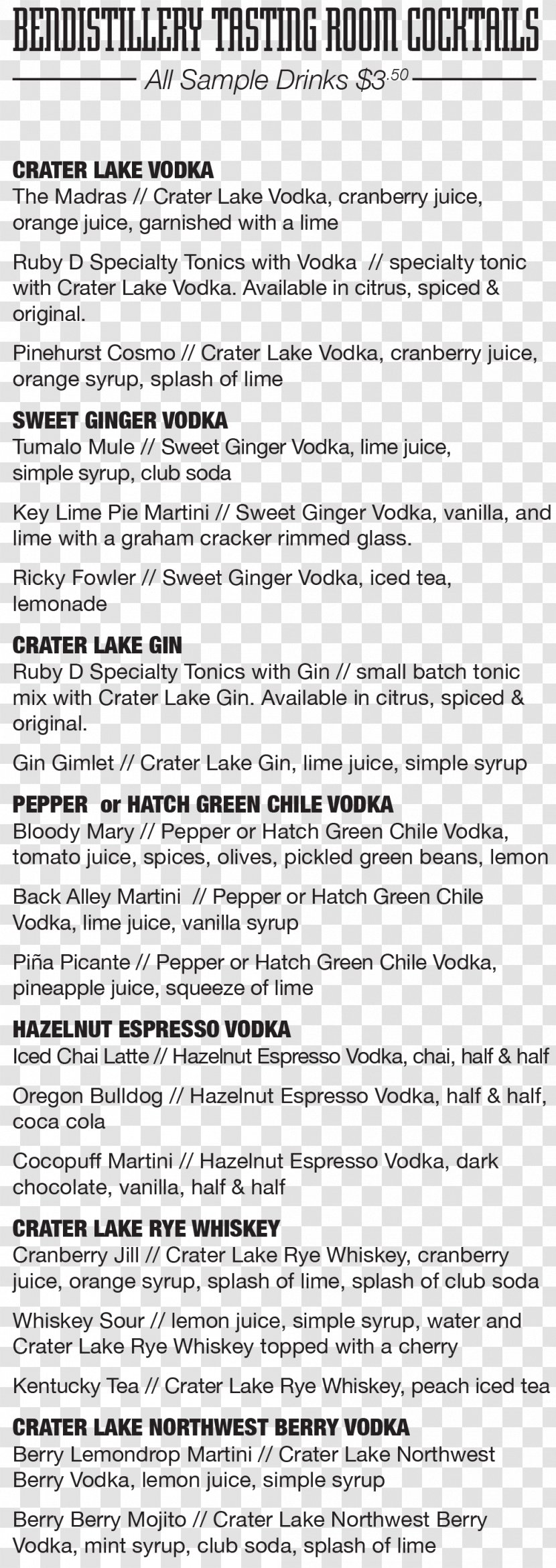 Crater Lake Distilled Beverage Whiskey Gin Vodka - Distillation Transparent PNG