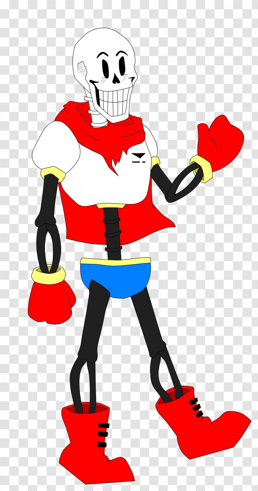 Undertale Papyrus 1 Concept Art Transparent PNG