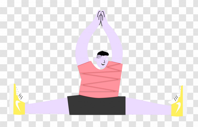 Yoga Mat Physical Fitness Yoga Purple Font Transparent PNG