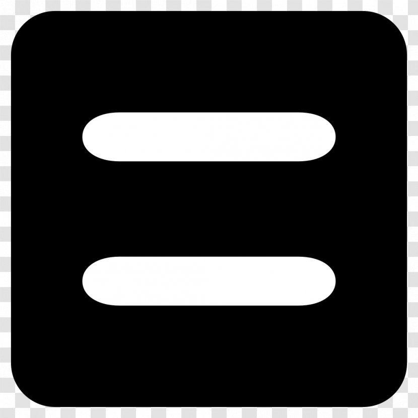 Equals Sign Symbol Equality Mathematics - Square Transparent PNG