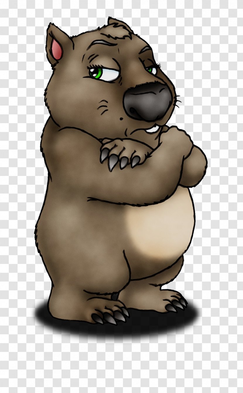 Cartoon Animated Snout Clip Art Animation - Brown Bear - Animal Figure Transparent PNG