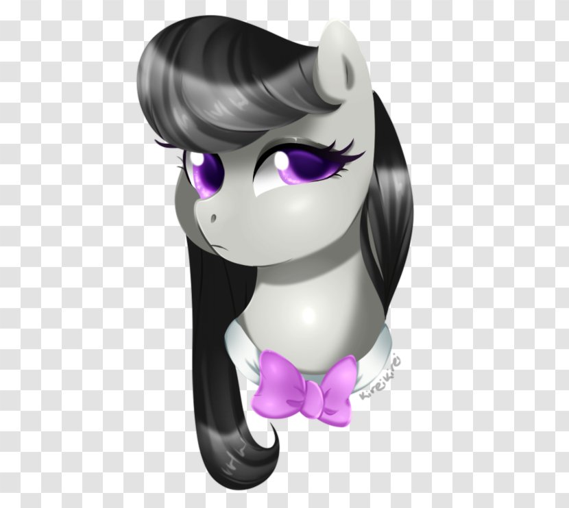 Carnivora Black Hair Purple Character - Violet Transparent PNG