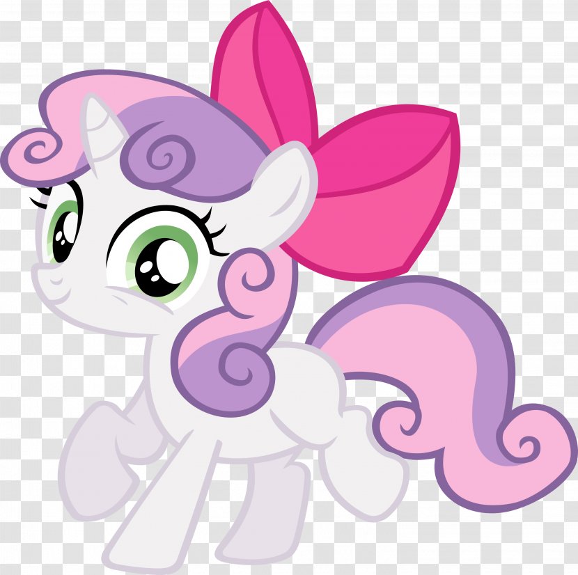Sweetie Belle Pony Apple Bloom Rarity Spike - Cartoon - Baby Transparent PNG