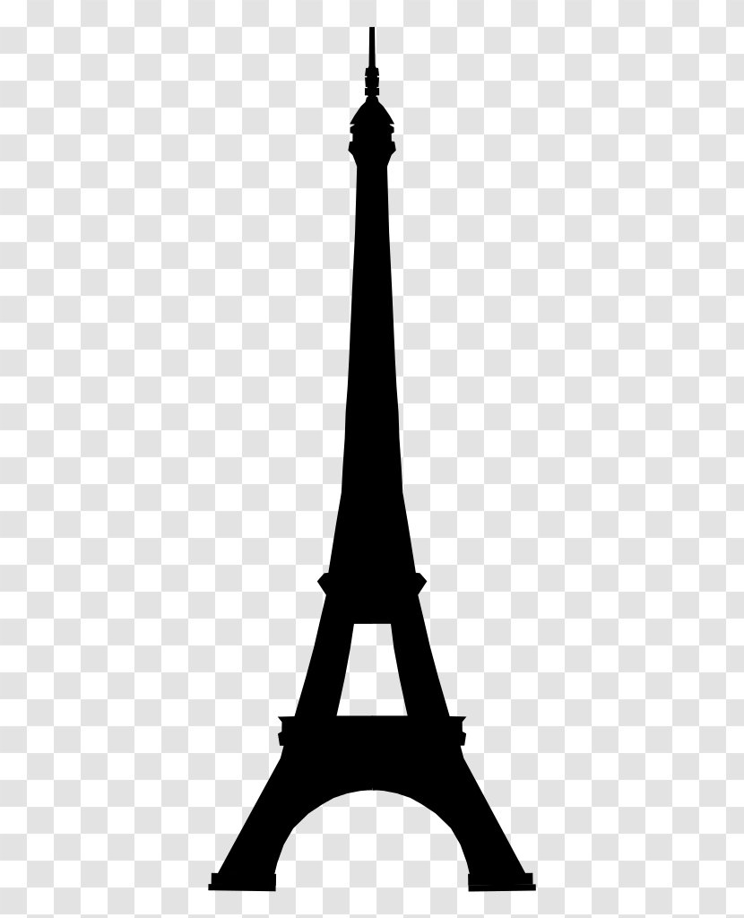 Eiffel Tower Clip Art - Monochrome Photography - Paris Sketch Transparent PNG