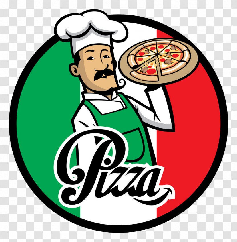 Pizza Delivery Italian Cuisine Chef - Restaurant - Icon Logo Design Transparent PNG