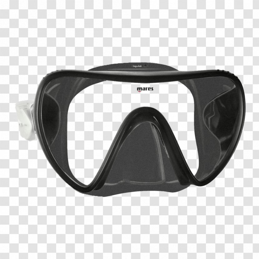 Diving & Snorkeling Masks Mares Underwater Scuba - Mask Transparent PNG