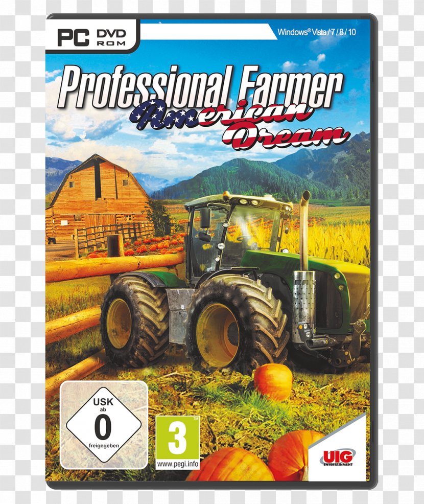 Farming Simulator 17 Professional Farmer: American Dream Farmer 2017 Construction - Game - The Simulation 19American Transparent PNG