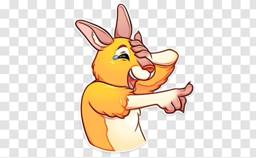 Kangaroo Cartoon - Sticker Transparent PNG
