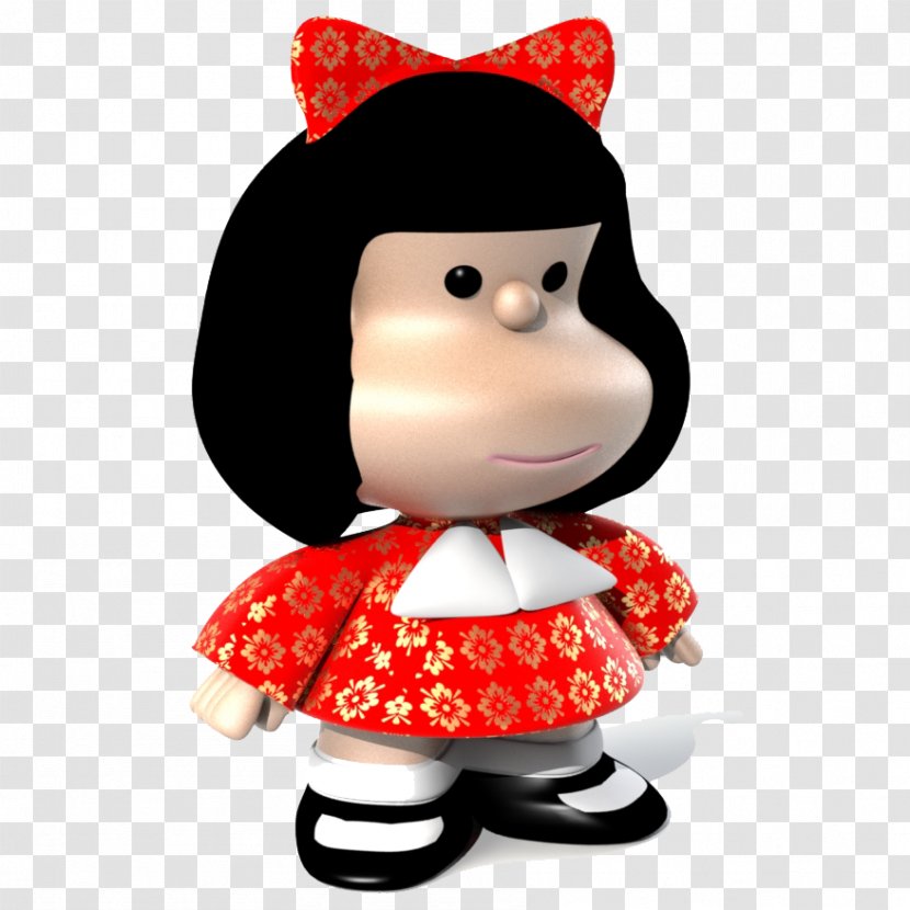 Character Stuffed Animals & Cuddly Toys Fiction Clip Art - Mafalda Transparent PNG