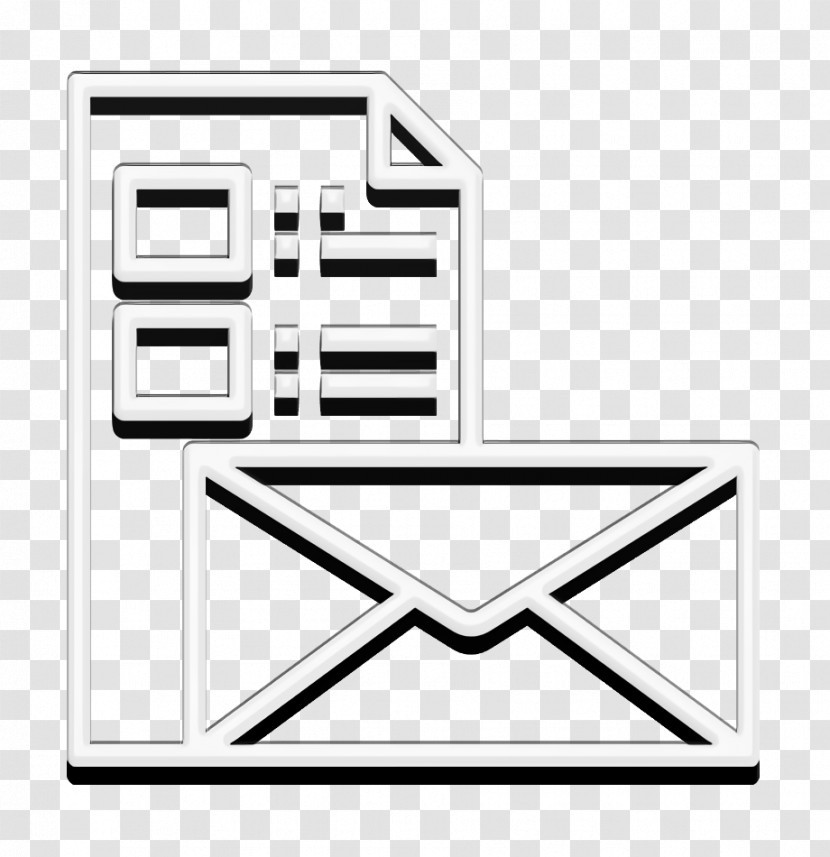 Digital Service Icon Email Icon Newsletter Icon Transparent PNG