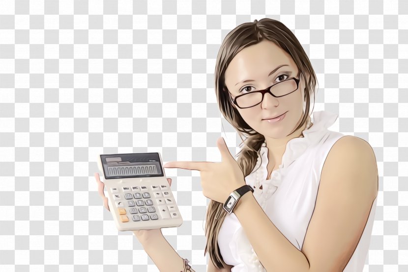 Glasses - Telephone - Operator Transparent PNG