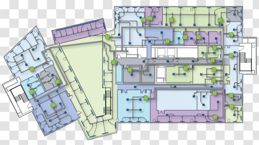 3D Floor Plan - Residential Area - Design Transparent PNG