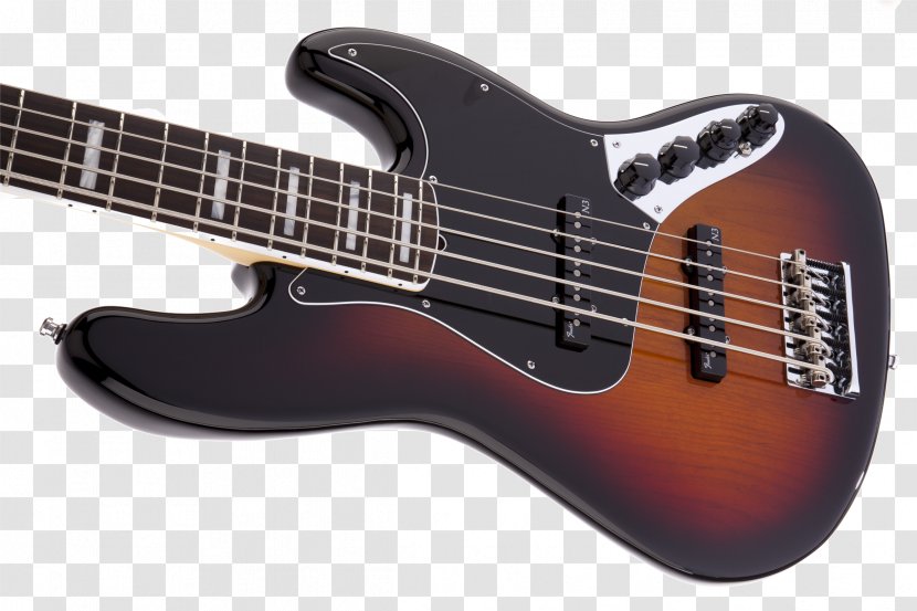 Bass Guitar Electric Fender American Elite Jazz V Standard - Geddy Lee Signature Transparent PNG