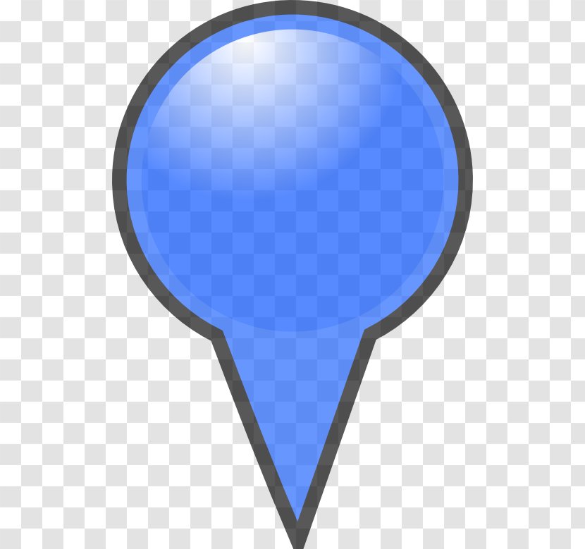 Marker Pen Drawing Pin Map Clip Art - Blue Transparent PNG